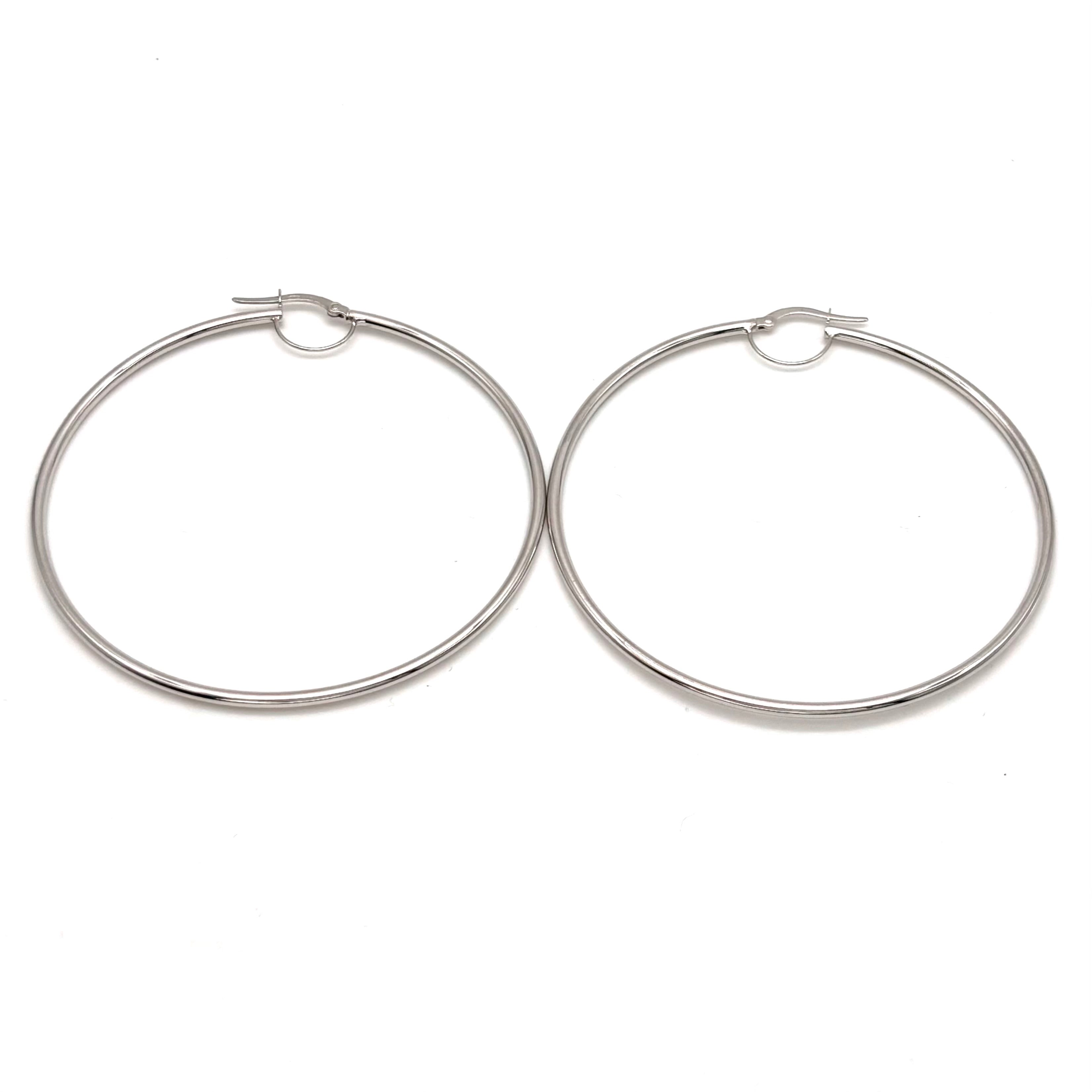18K GOLD OGLIASTRA HOOP EARRINGS - HANDMADE IN ITALY