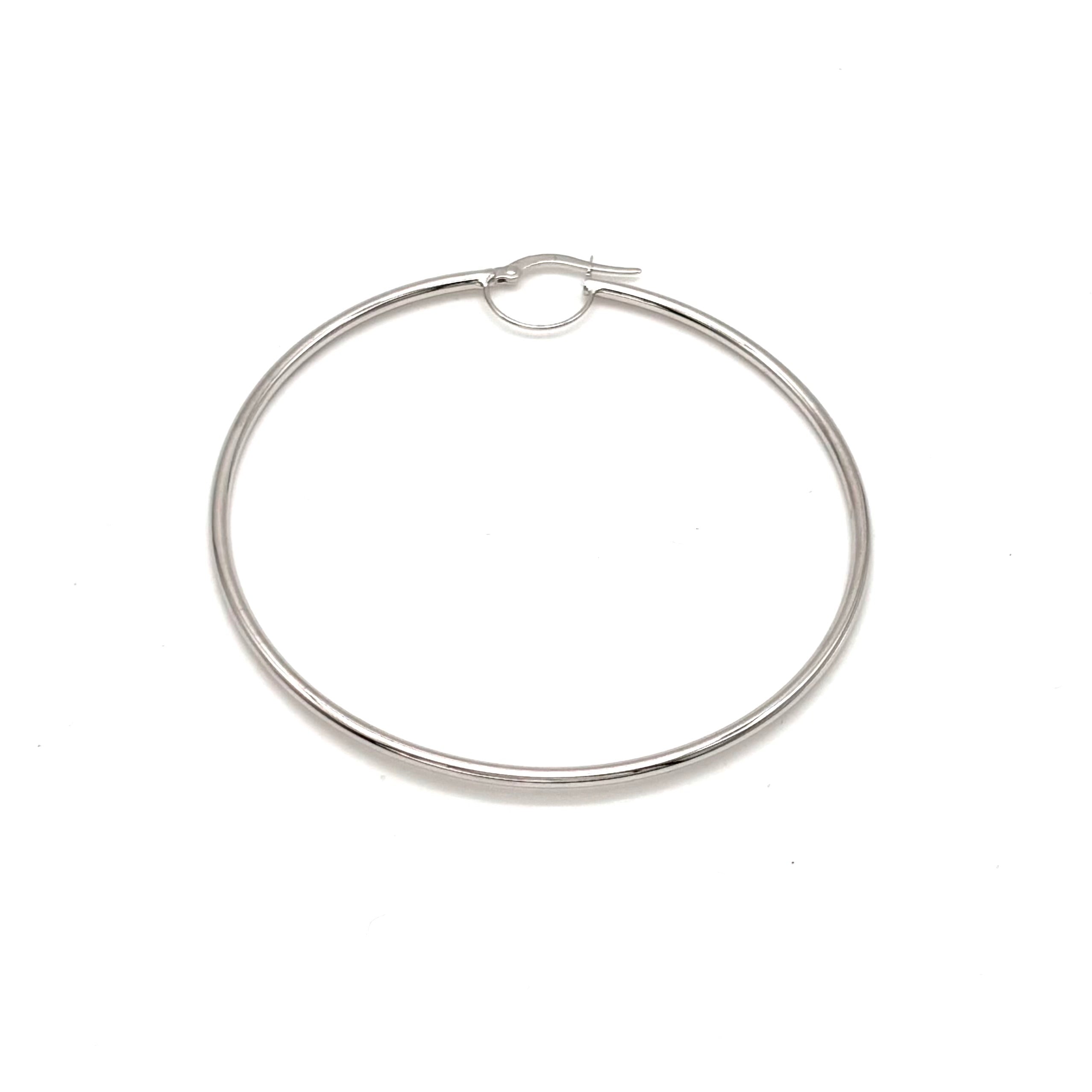 18K GOLD OGLIASTRA HOOP EARRINGS - HANDMADE IN ITALY