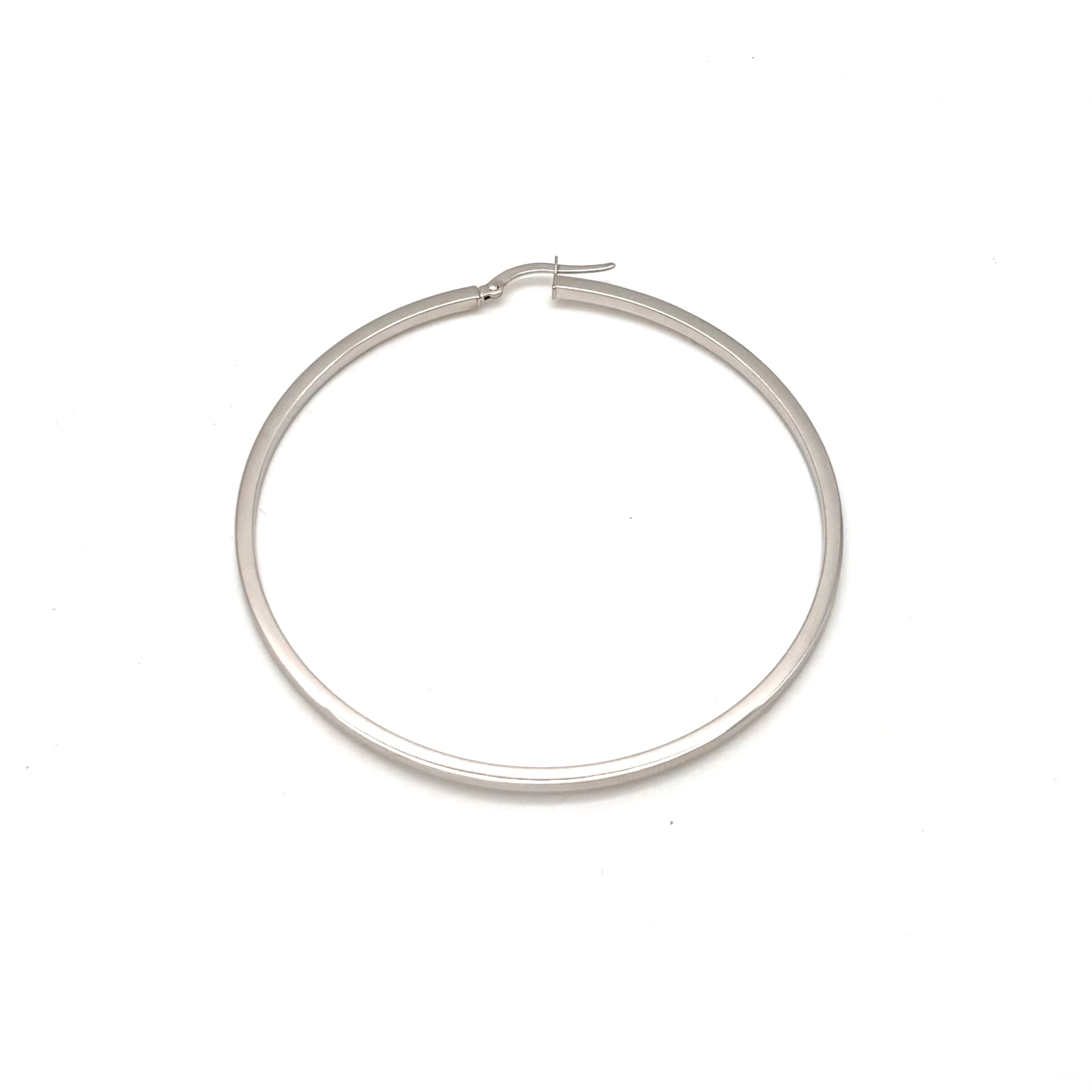 18K GOLD BARBAGIA HOOP EARRINGS - HANDMADE IN ITALY