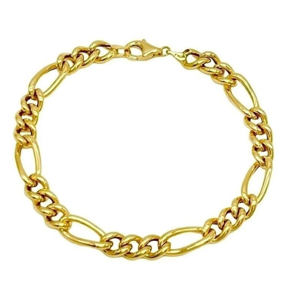 18K GOLD ELIDE CHAIN BRACELET - HANDMADE IN ITALY