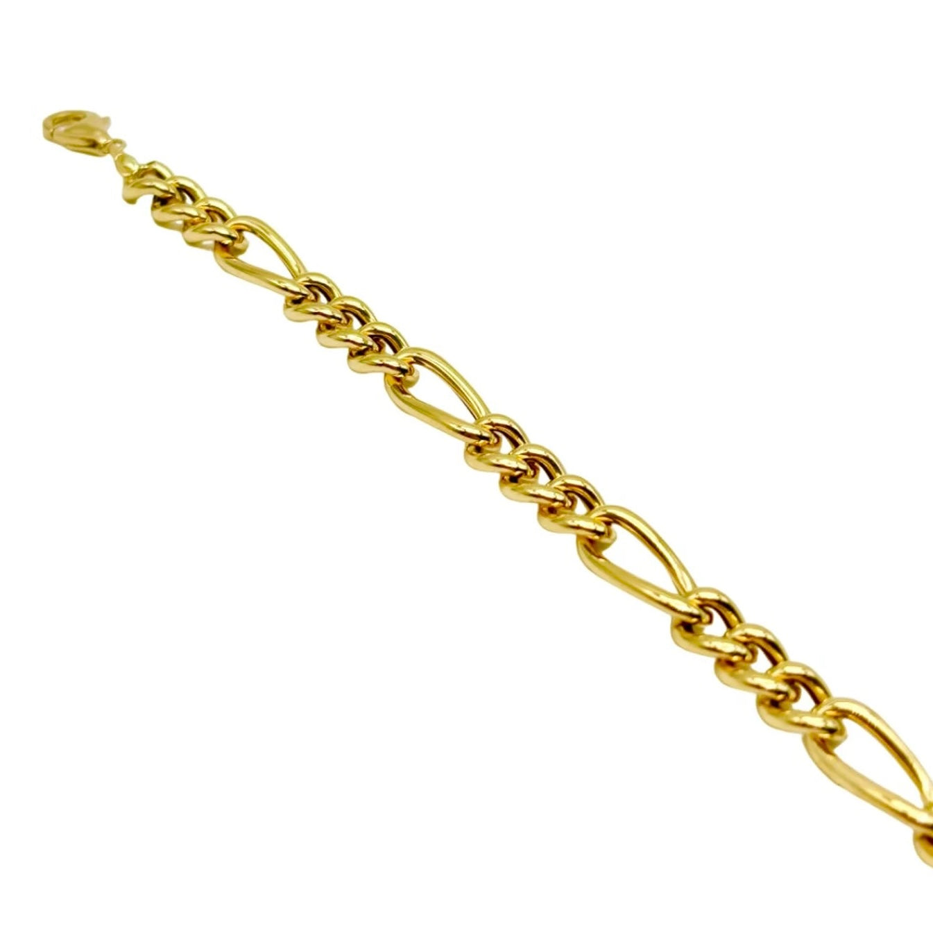 18K GOLD ELIDE CHAIN BRACELET - HANDMADE IN ITALY
