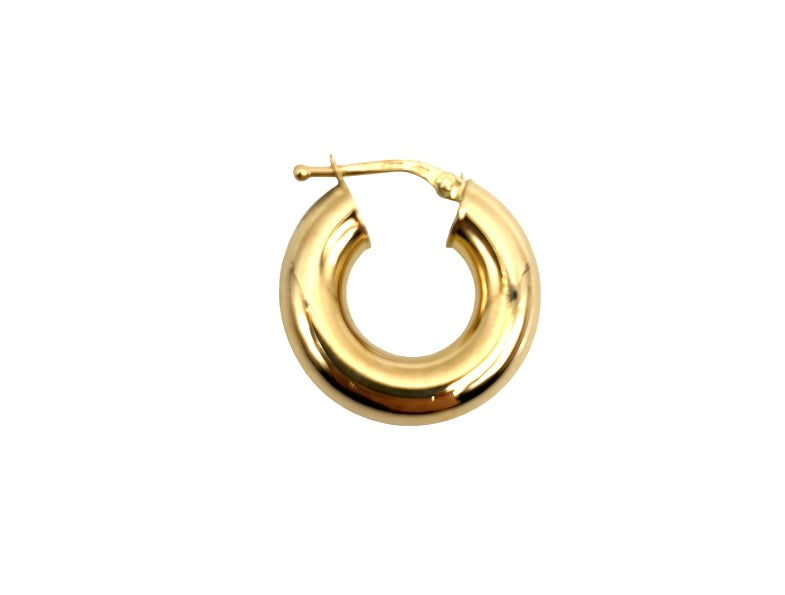 18K GOLD ANASTASIA HOOP EARRINGS - HANDMADE IN ITALY