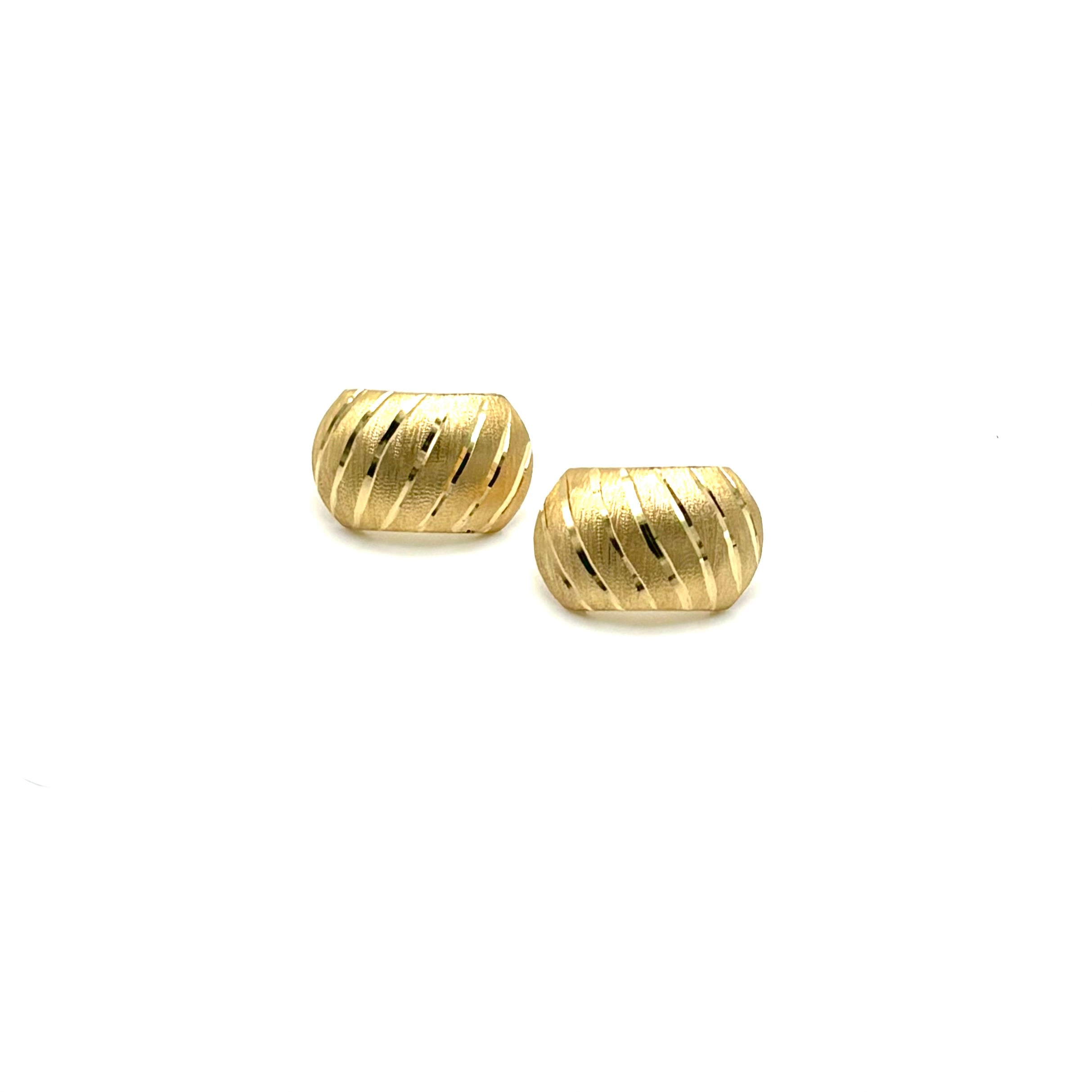 18K GOLD LATCH BACK MARIA ANTONIETTA EARRINGS - HANDMADE IN ITALY