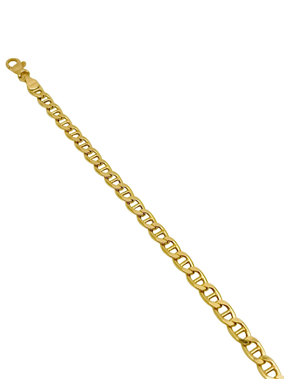 18K GOLD GORGONA CHAIN BRACELET - HANDMADE IN ITALY