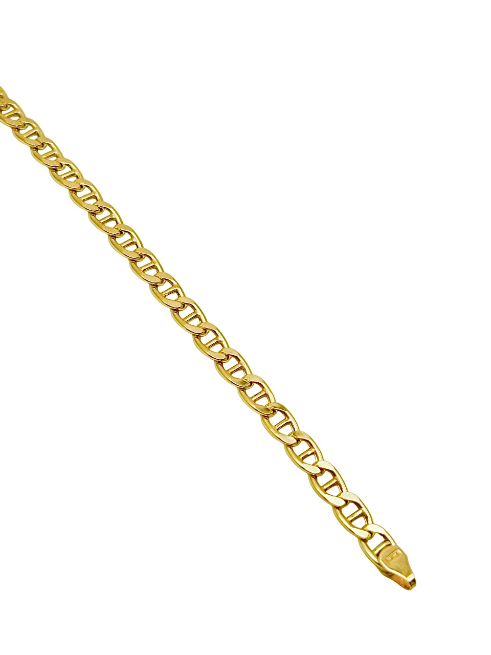 18K GOLD GORGONA CHAIN BRACELET - HANDMADE IN ITALY