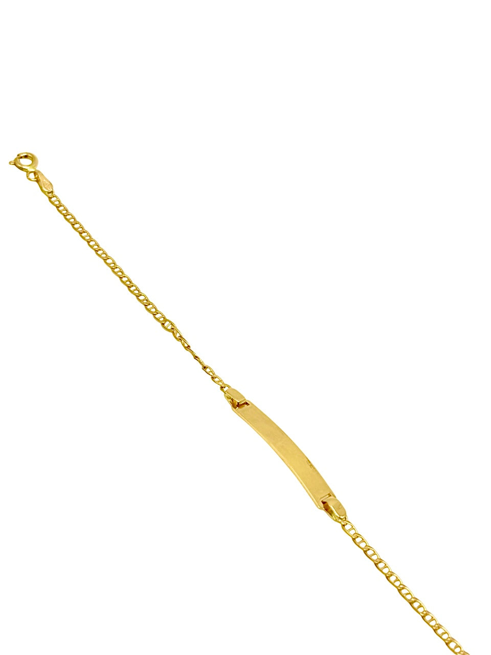 18K GOLD CHICCO BAR BRACELET - HANDMADE IN ITALY