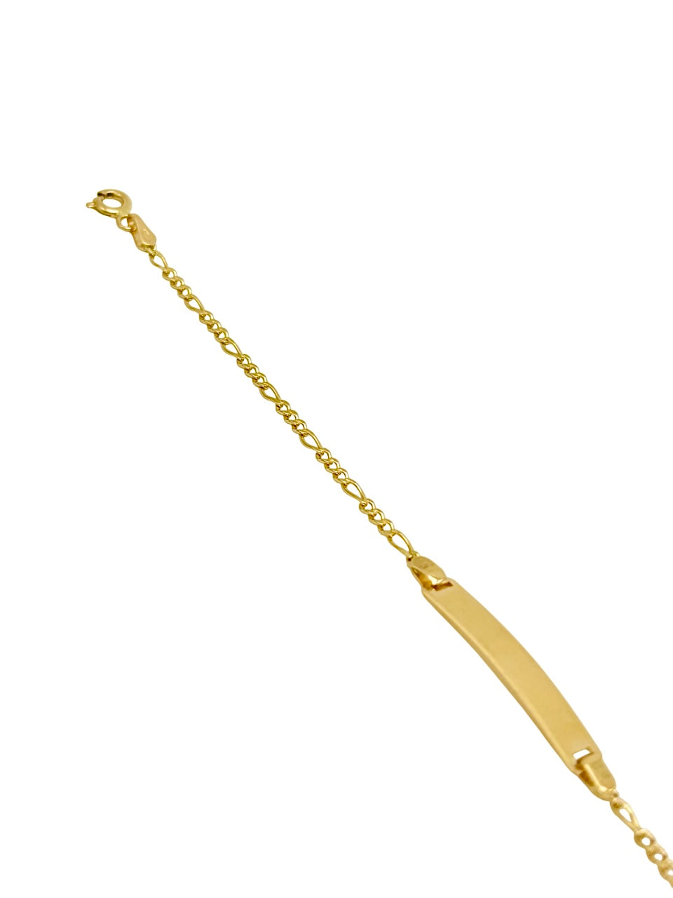 18K GOLD PIPPI BAR BRACELET - HANDMADE IN ITALY
