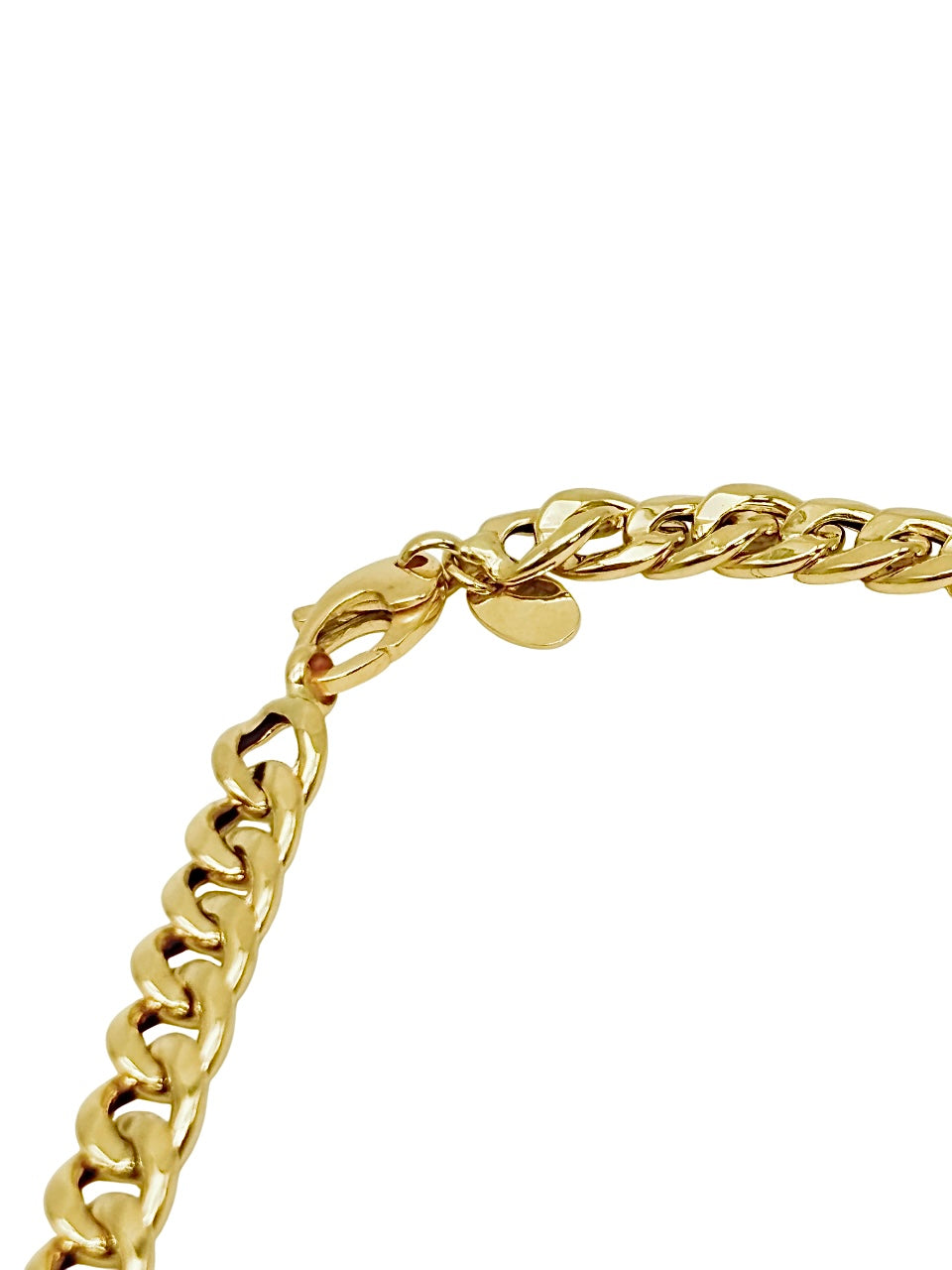 18K GOLD CAPRERA CUBAN CHAIN NECKLACE - HANDMADE IN ITALY