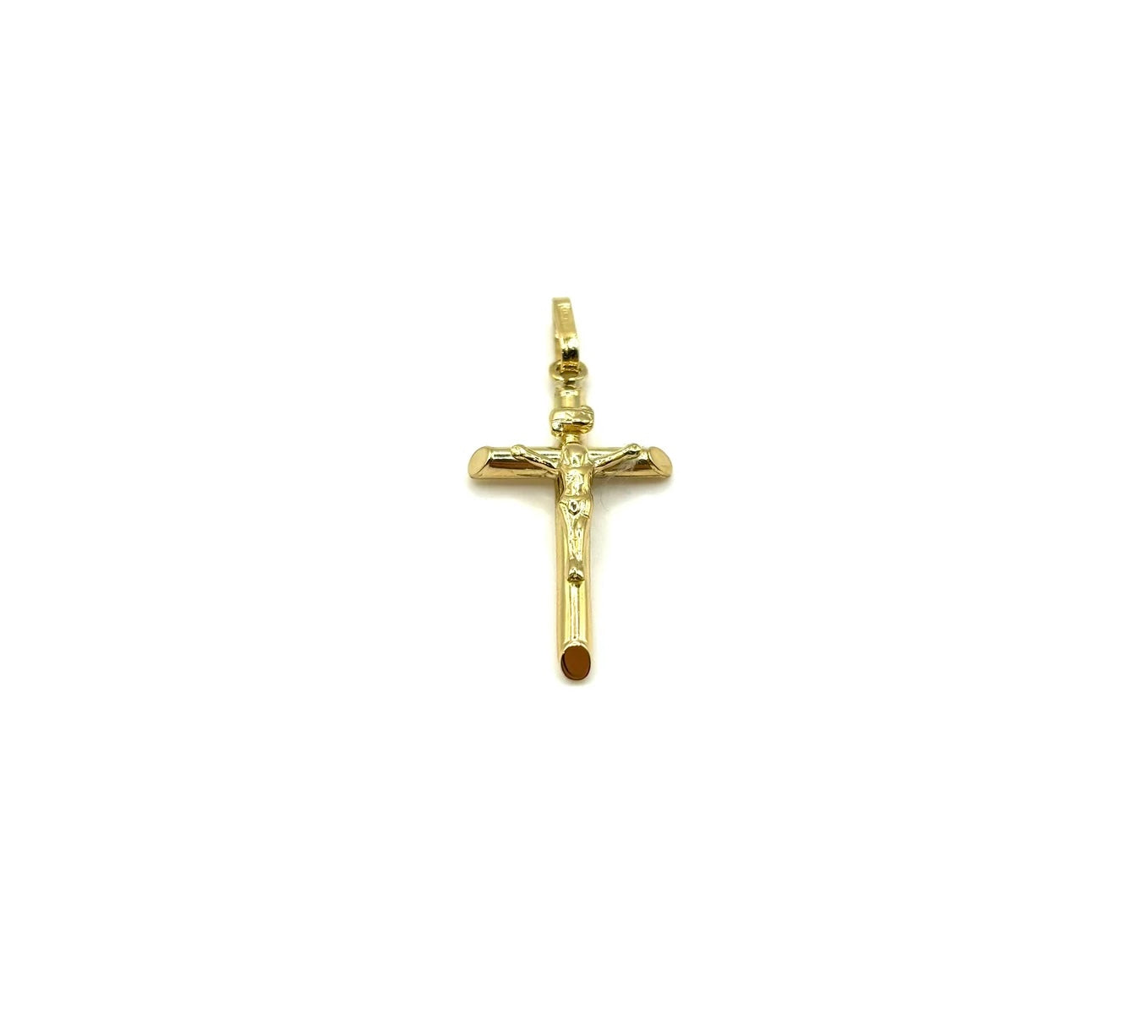 18K GOLD ANTIMO CROSS - HANDMADE IN ITALY