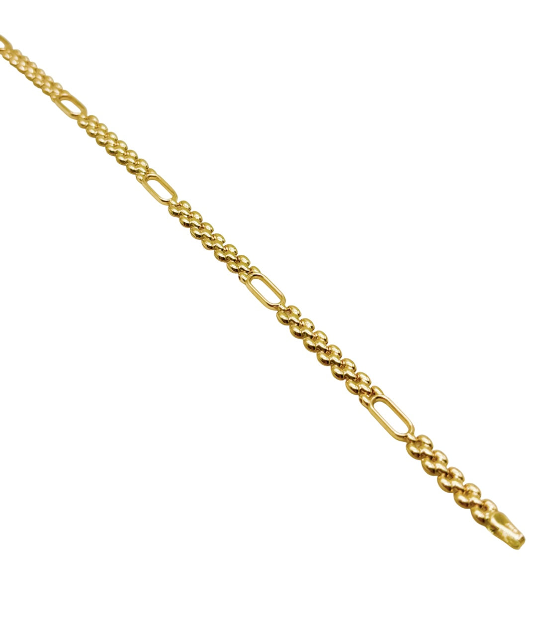 18K GOLD PANTHER LINK BRACELET - HANDMADE IN ITALY