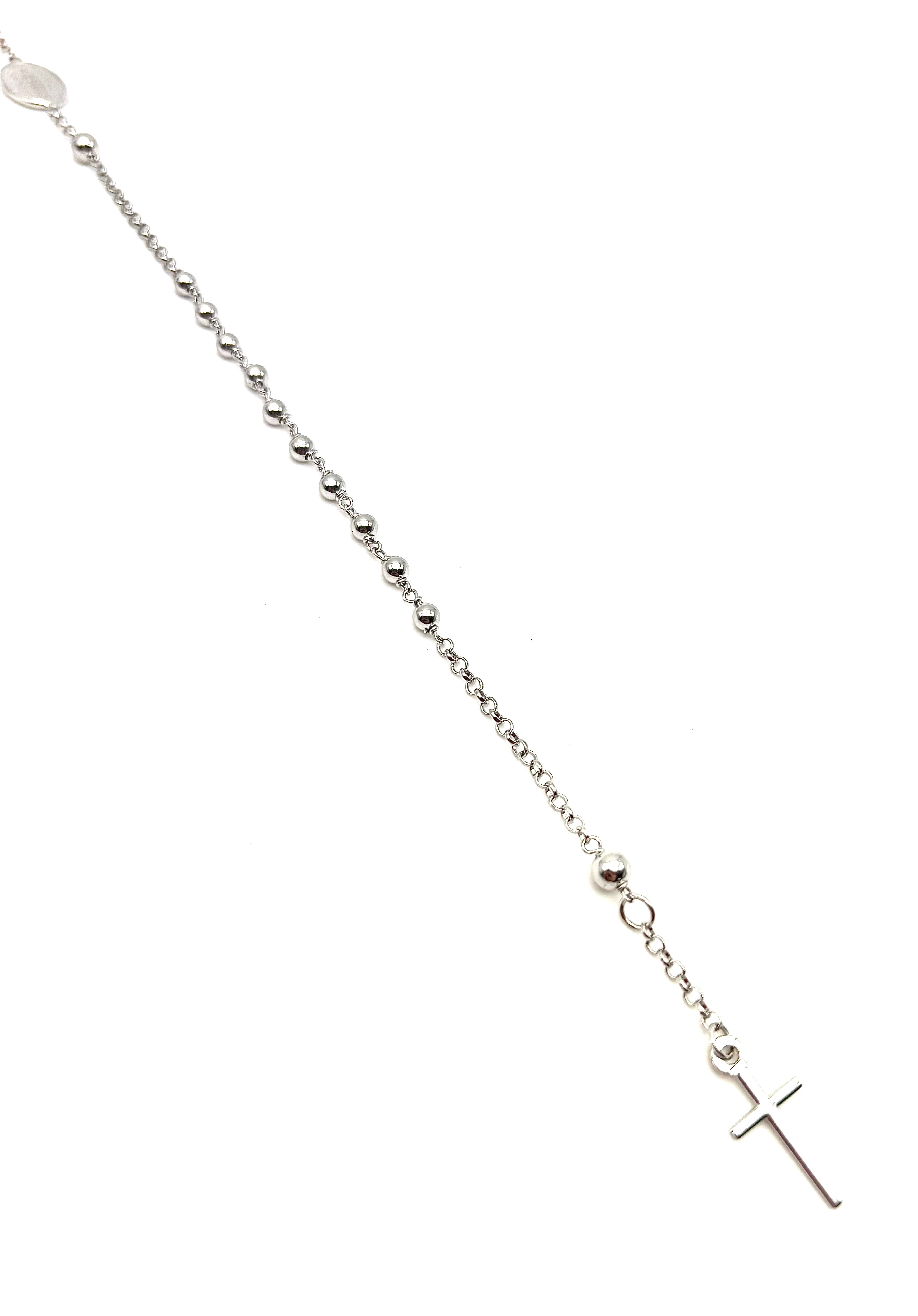 18K GOLD ROSARY BRACELET - HANDMADE IN ITALY