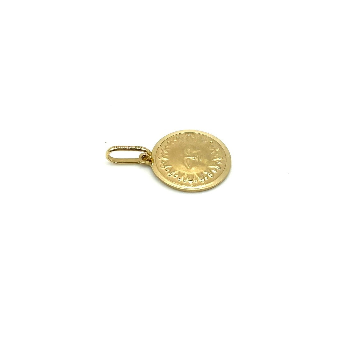 18K GOLD SUN PENDANT - HANDMADE IN ITALY