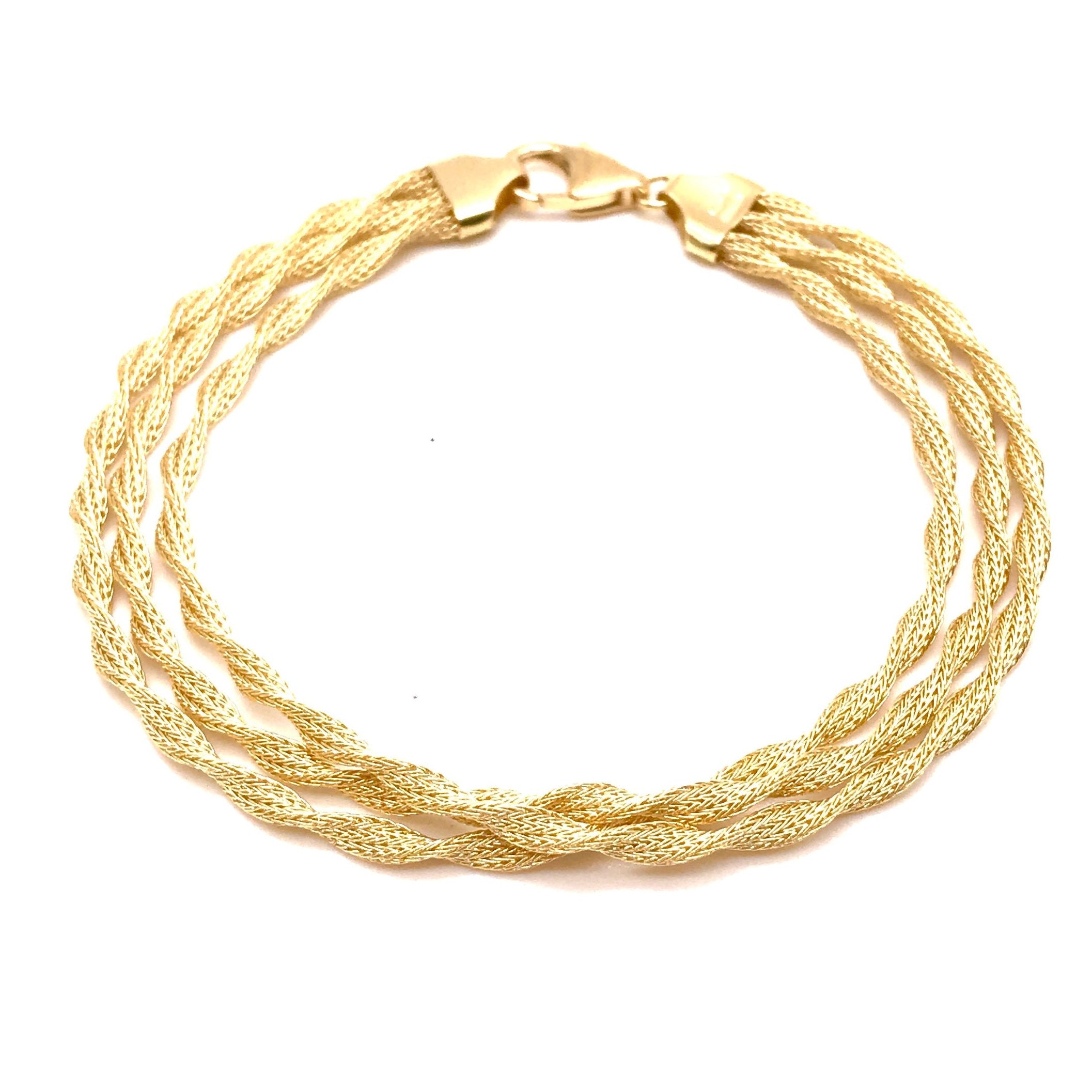 18K GOLD SVEVA BRACELET - HANDMADE IN ITALY