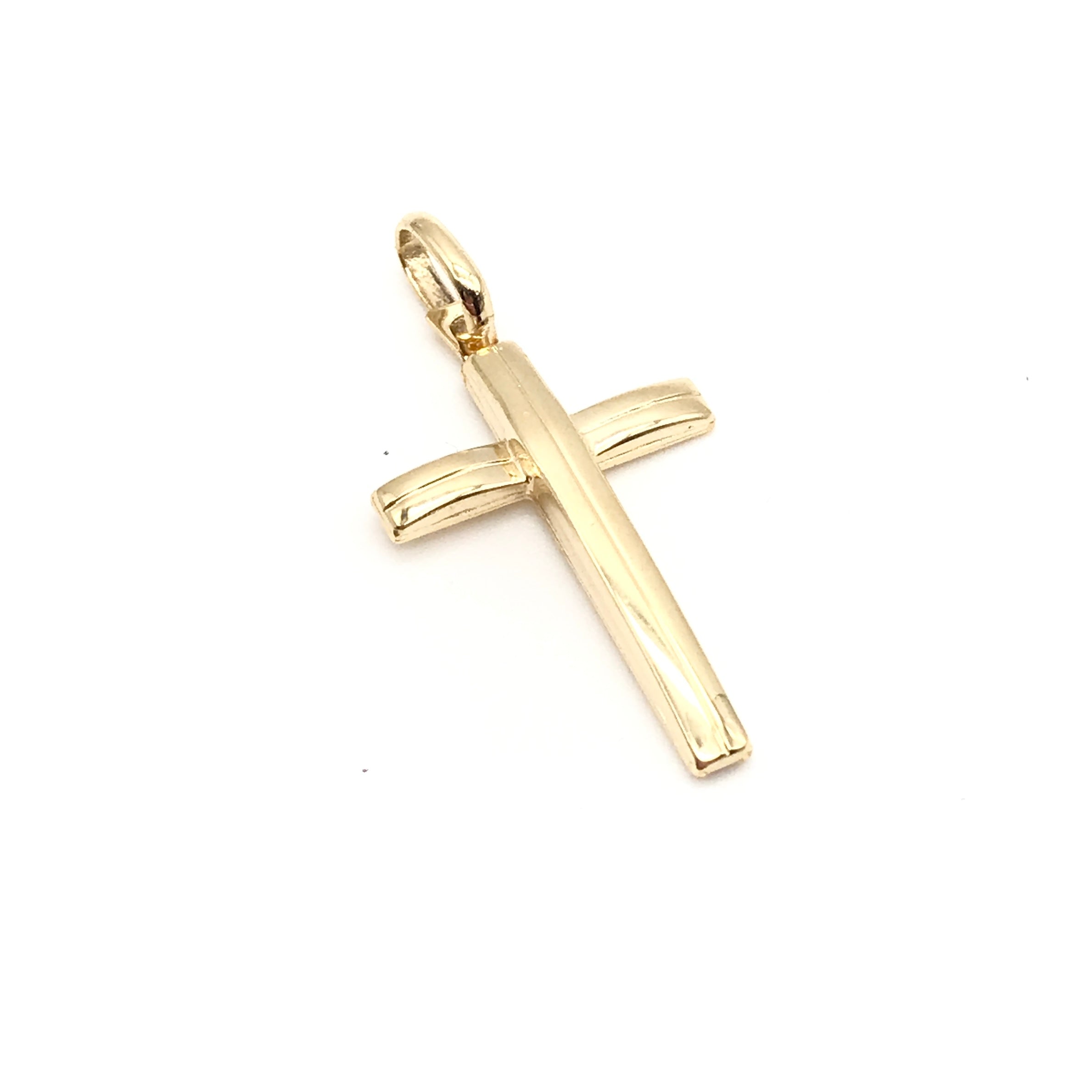 18K GOLD AMELIA CROSS - HANDMADE IN ITALY