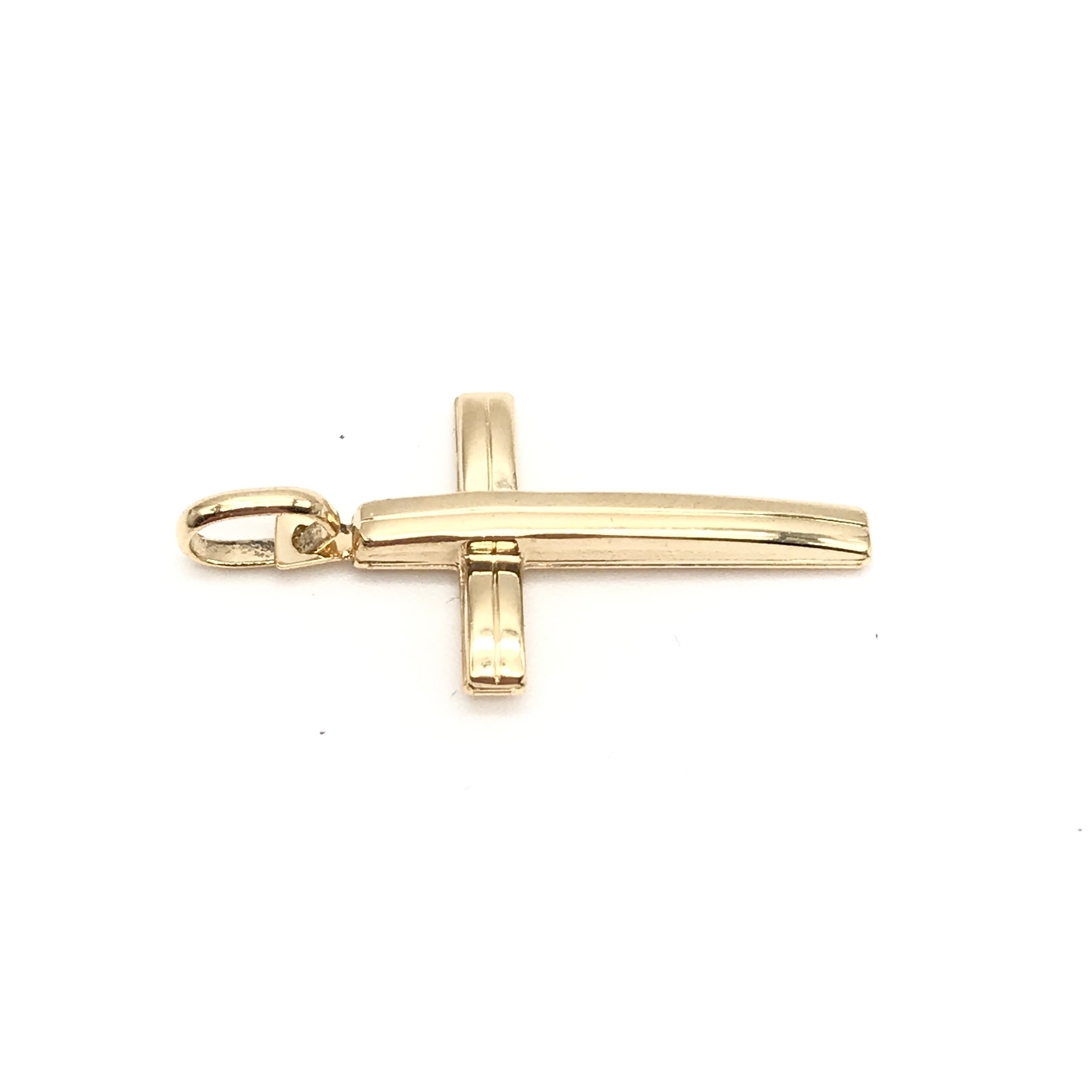 18K GOLD AMELIA CROSS - HANDMADE IN ITALY