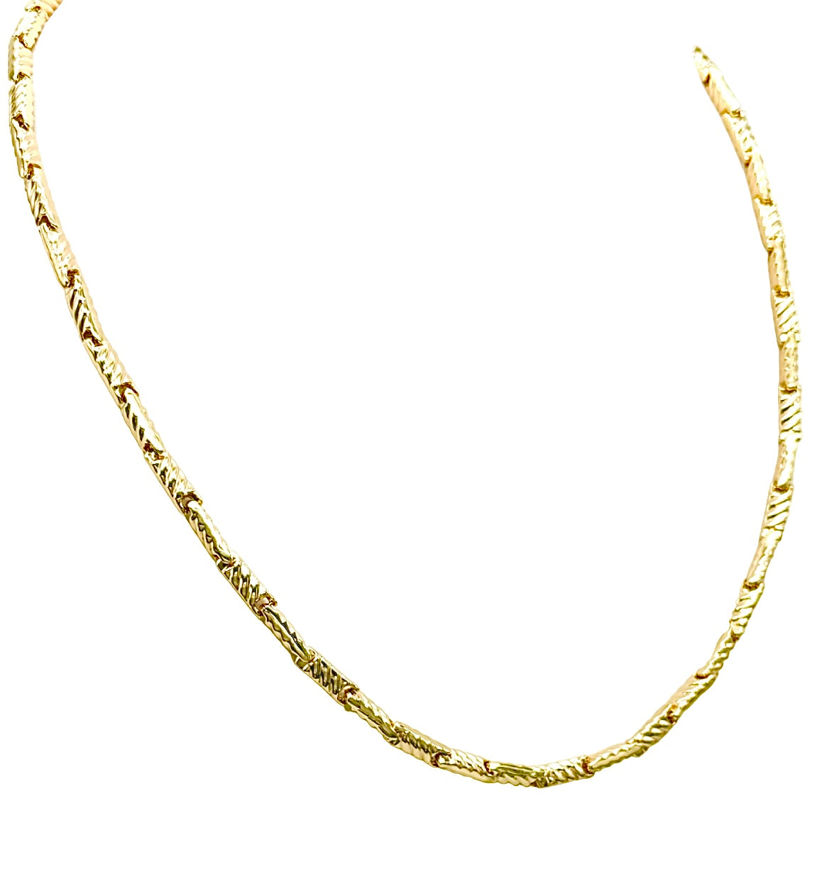 18K GOLD CHAIN NECKLACE - HANDMADE IN ITALY