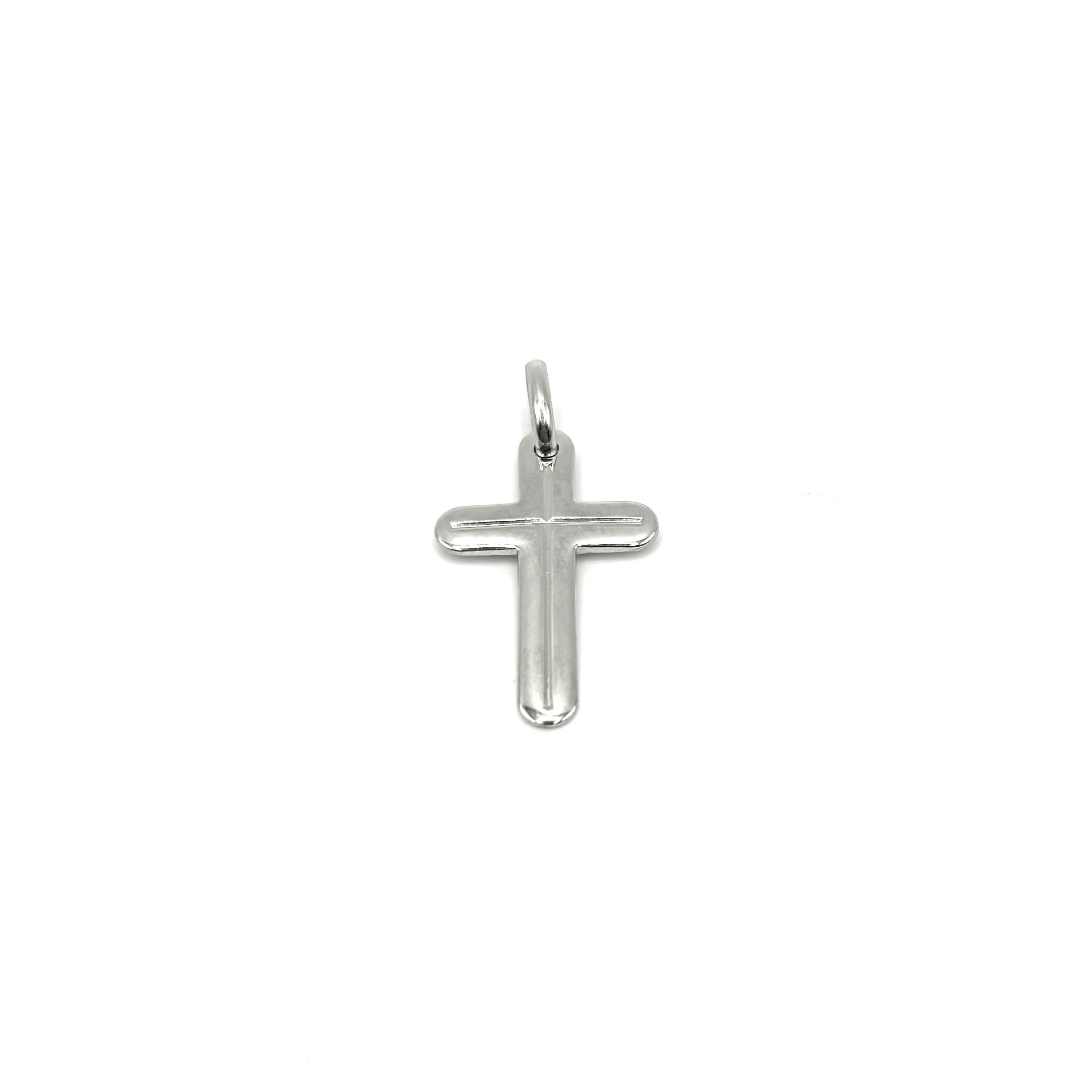 18K GOLD PAOLA CROSS - HANDMADE IN ITALY