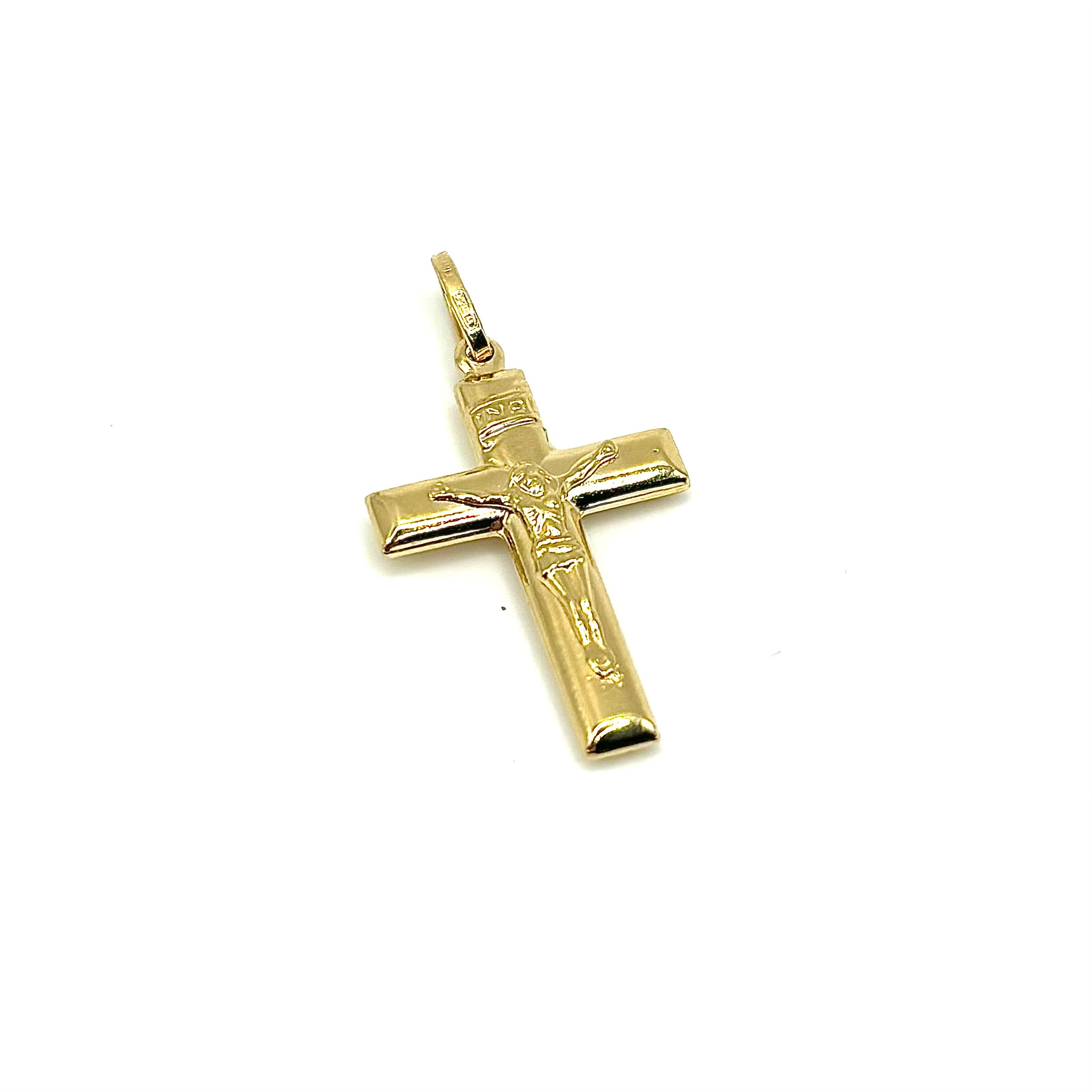 18K GOLD NELLA CROSS - HANDMADE IN ITALY