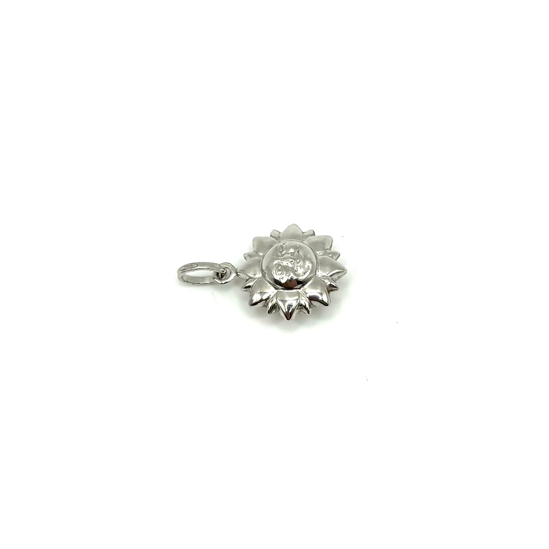18K GOLD SUN PENDANT - HANDMADE IN ITALY