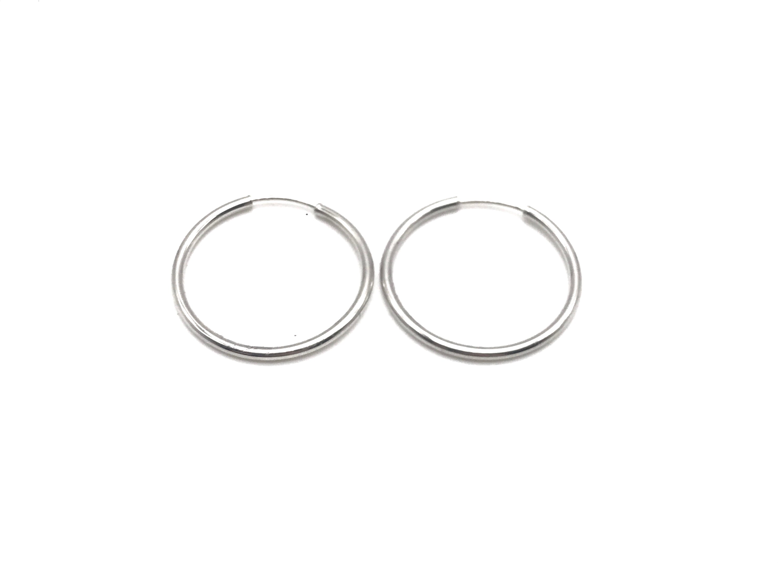 18K GOLD TADDEA HOOP EARRINGS - HANDMADE IN ITALY