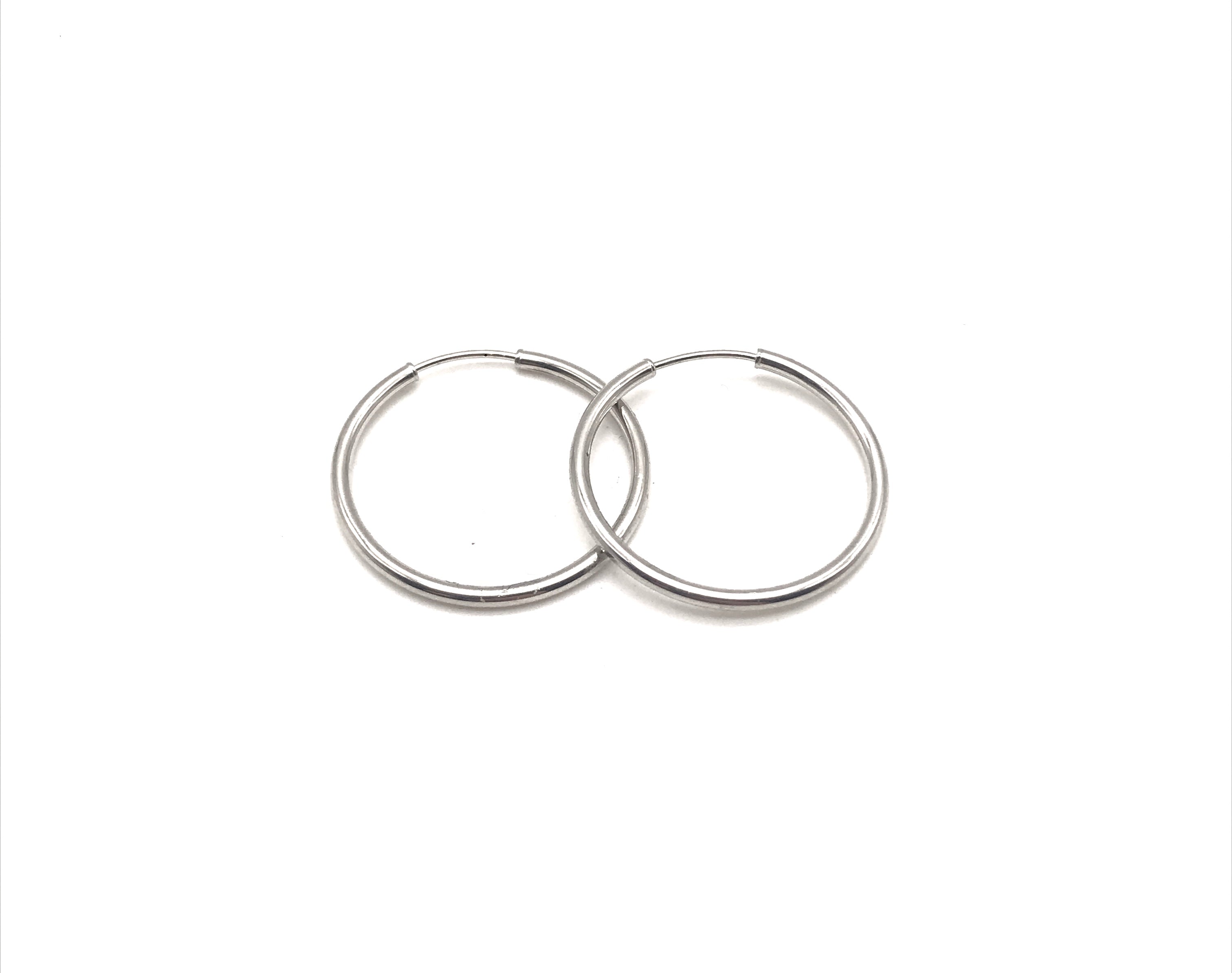 18K GOLD TADDEA HOOP EARRINGS - HANDMADE IN ITALY
