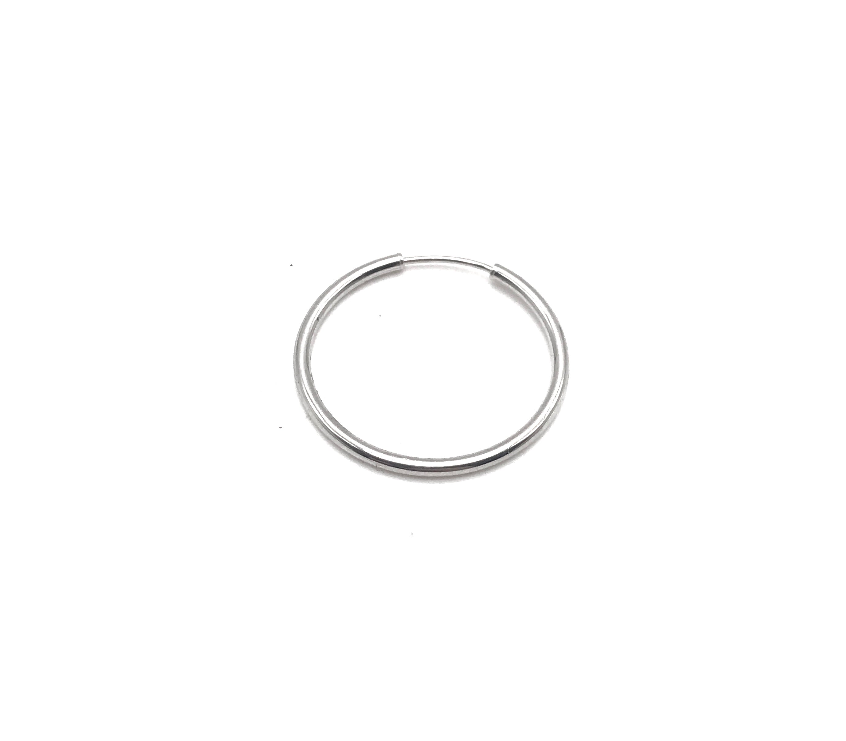 18K GOLD TADDEA HOOP EARRINGS - HANDMADE IN ITALY