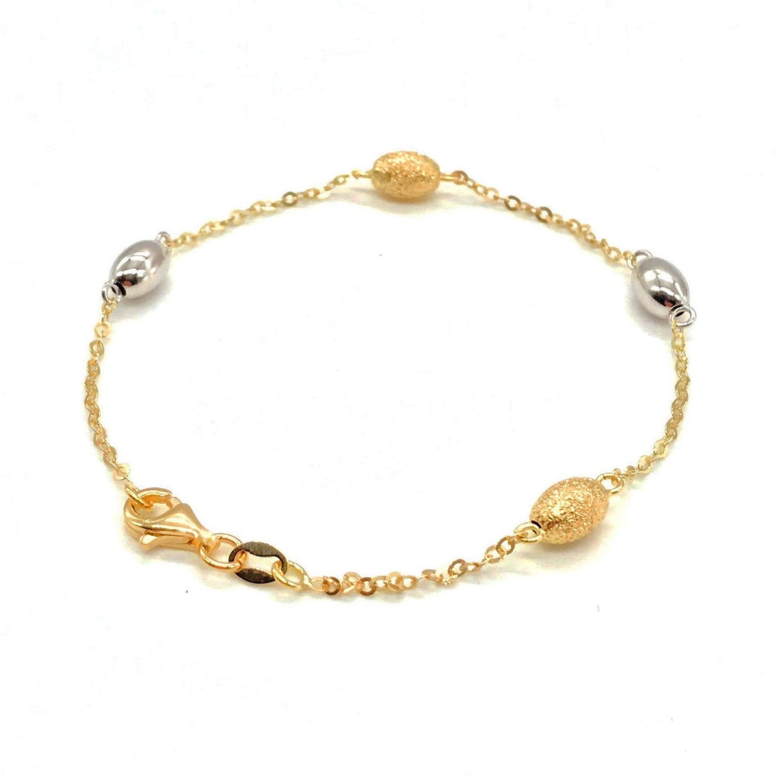 18K GOLD BELLISSIMA SPHERES BRACELET - HANDMADE IN ITALY