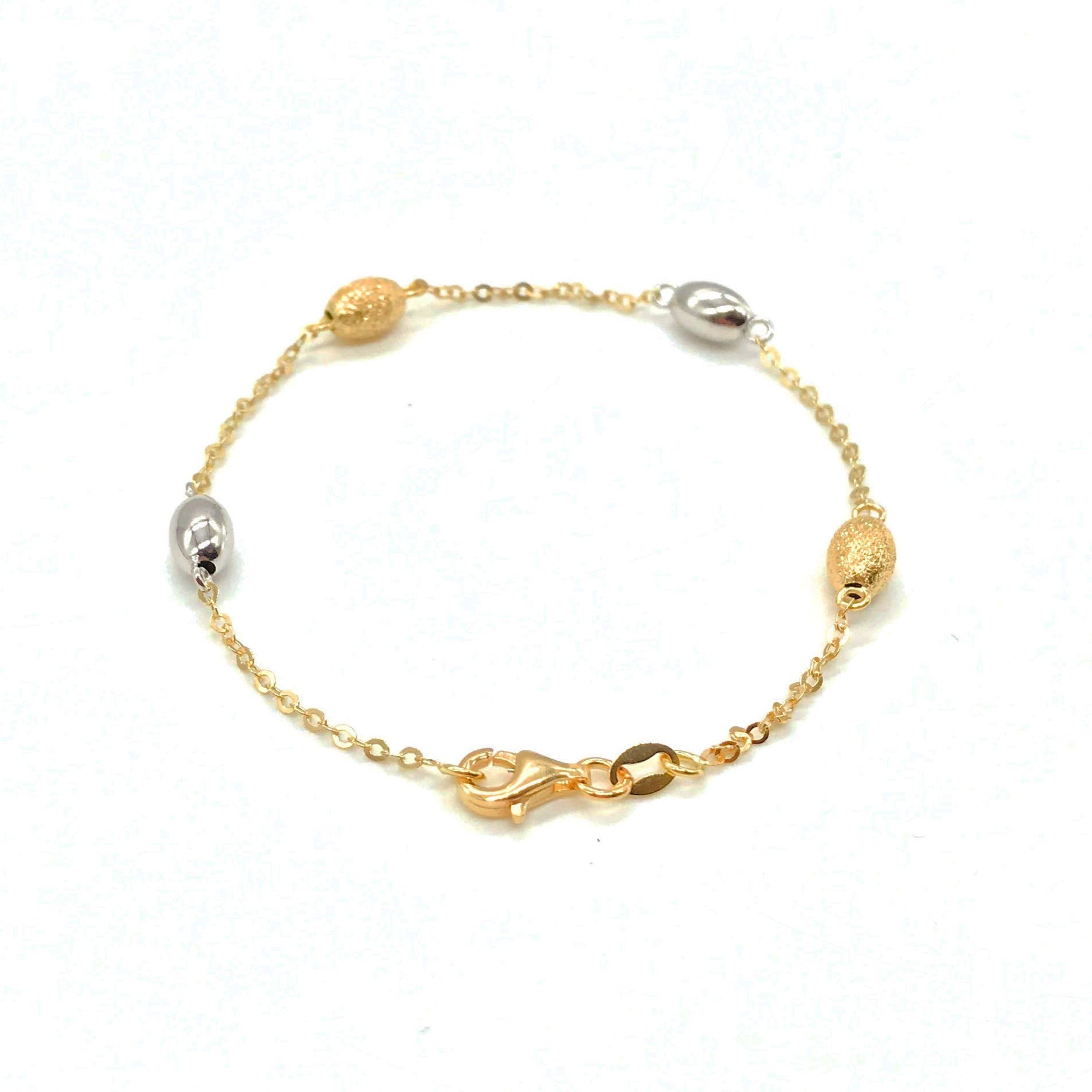 18K GOLD BELLISSIMA SPHERES BRACELET - HANDMADE IN ITALY