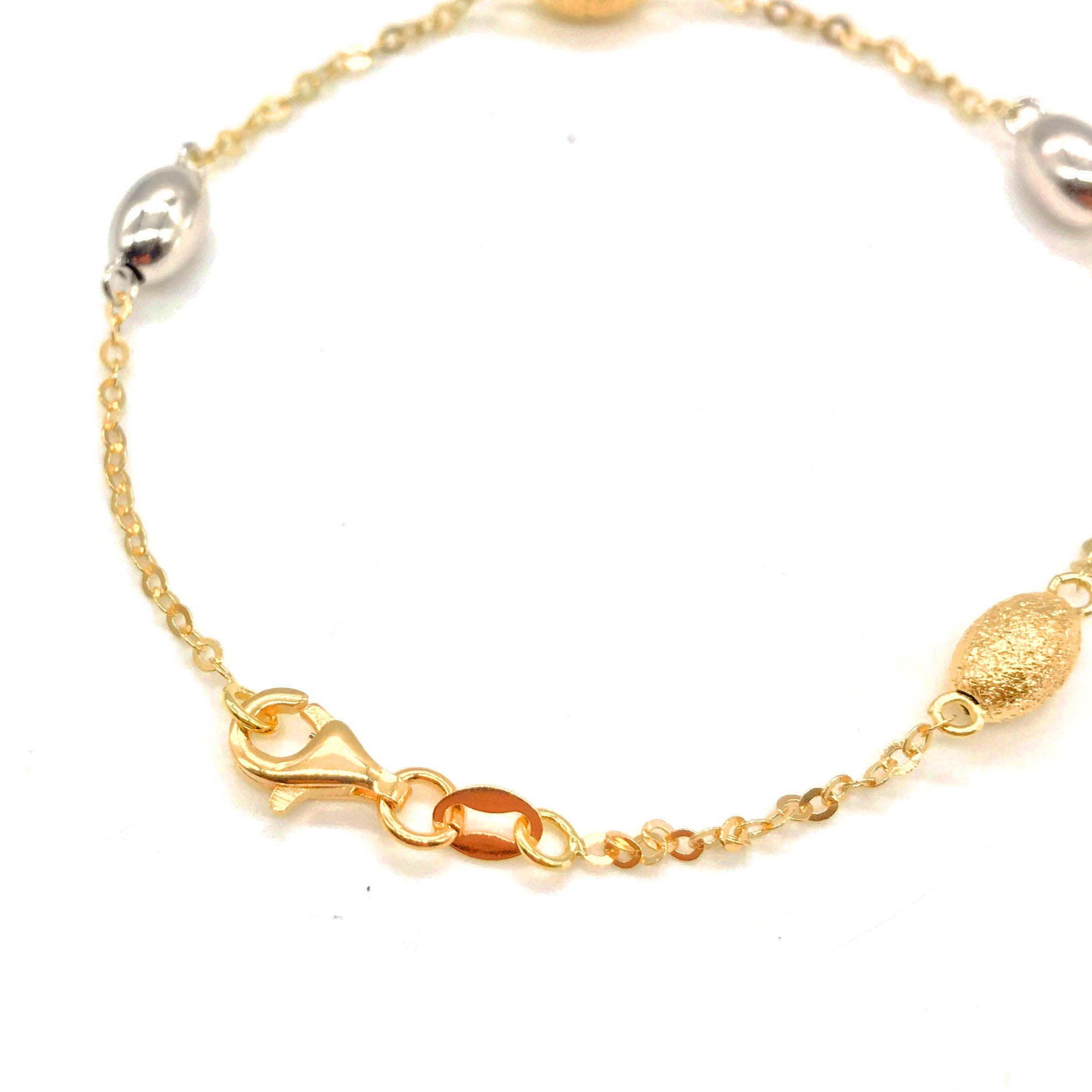 18K GOLD BELLISSIMA SPHERES BRACELET - HANDMADE IN ITALY