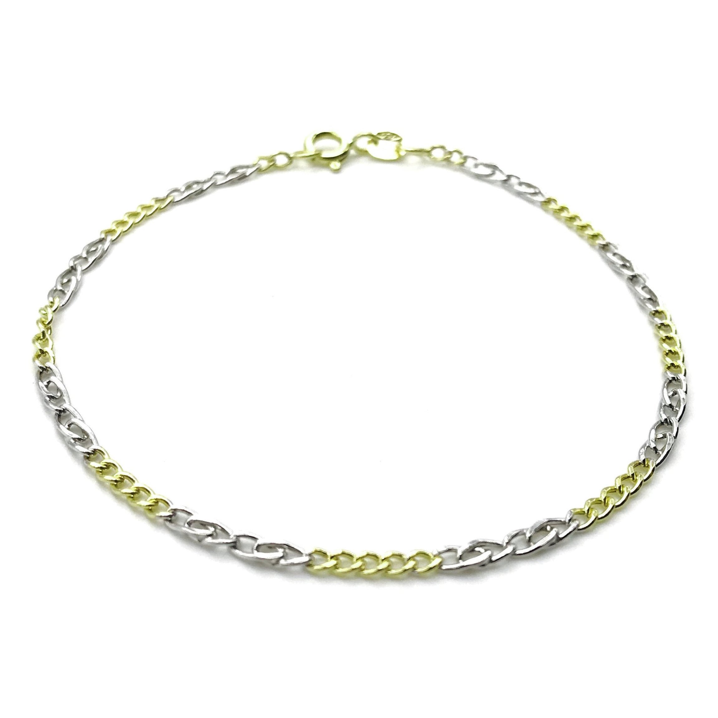 18K GOLD VITTORIO CHAIN BRACELET - HANDMADE IN ITALY