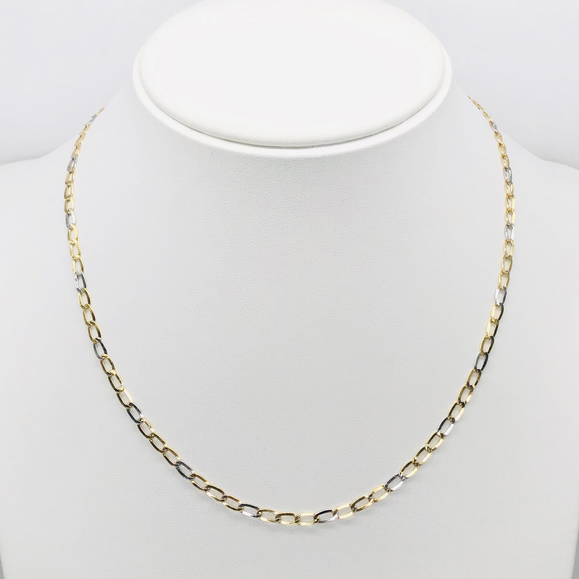 18K GOLD ROMAN CHAIN - HANDMADE IN ITALY