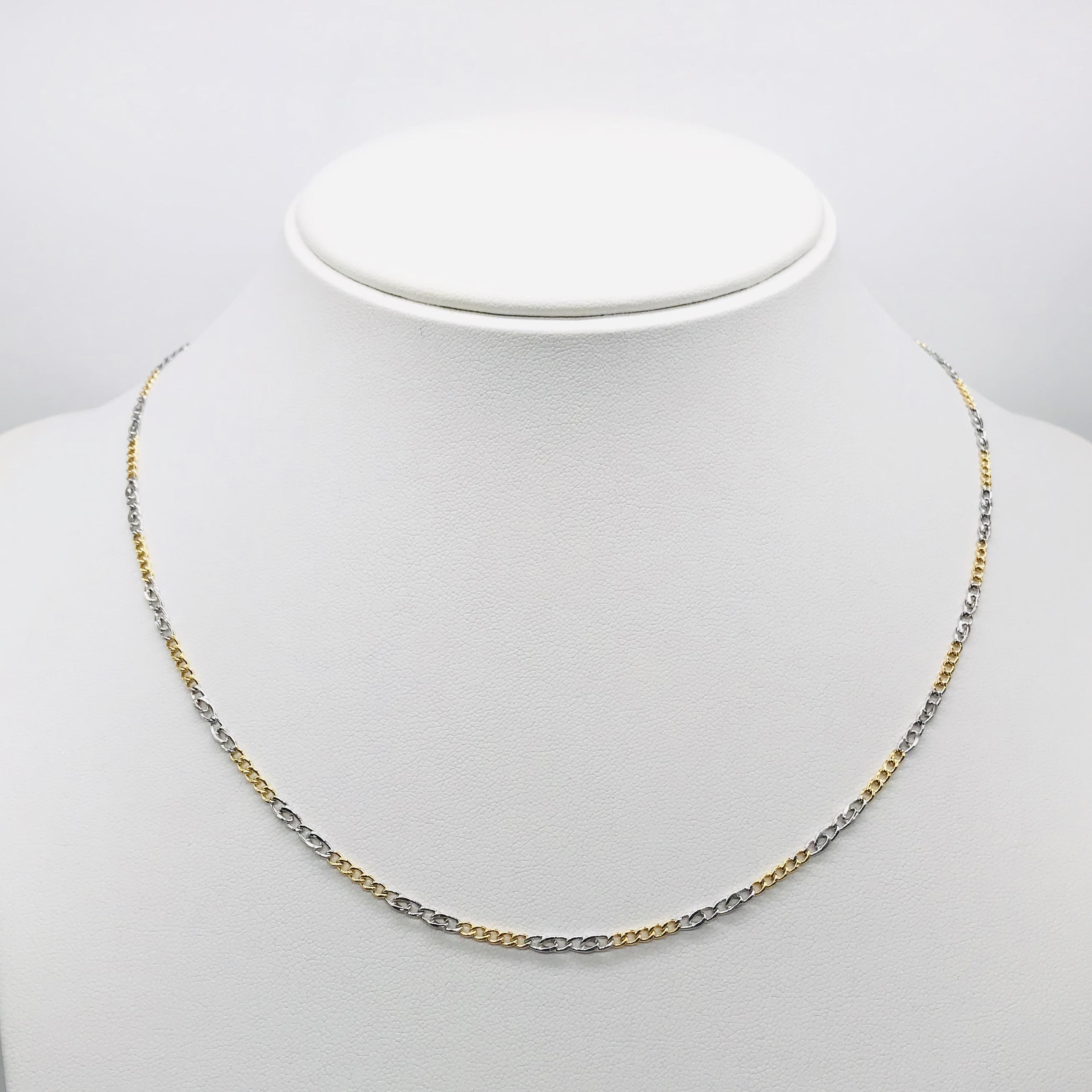 18K GOLD HAVANA CHAIN - HANDMADE IN ITALY