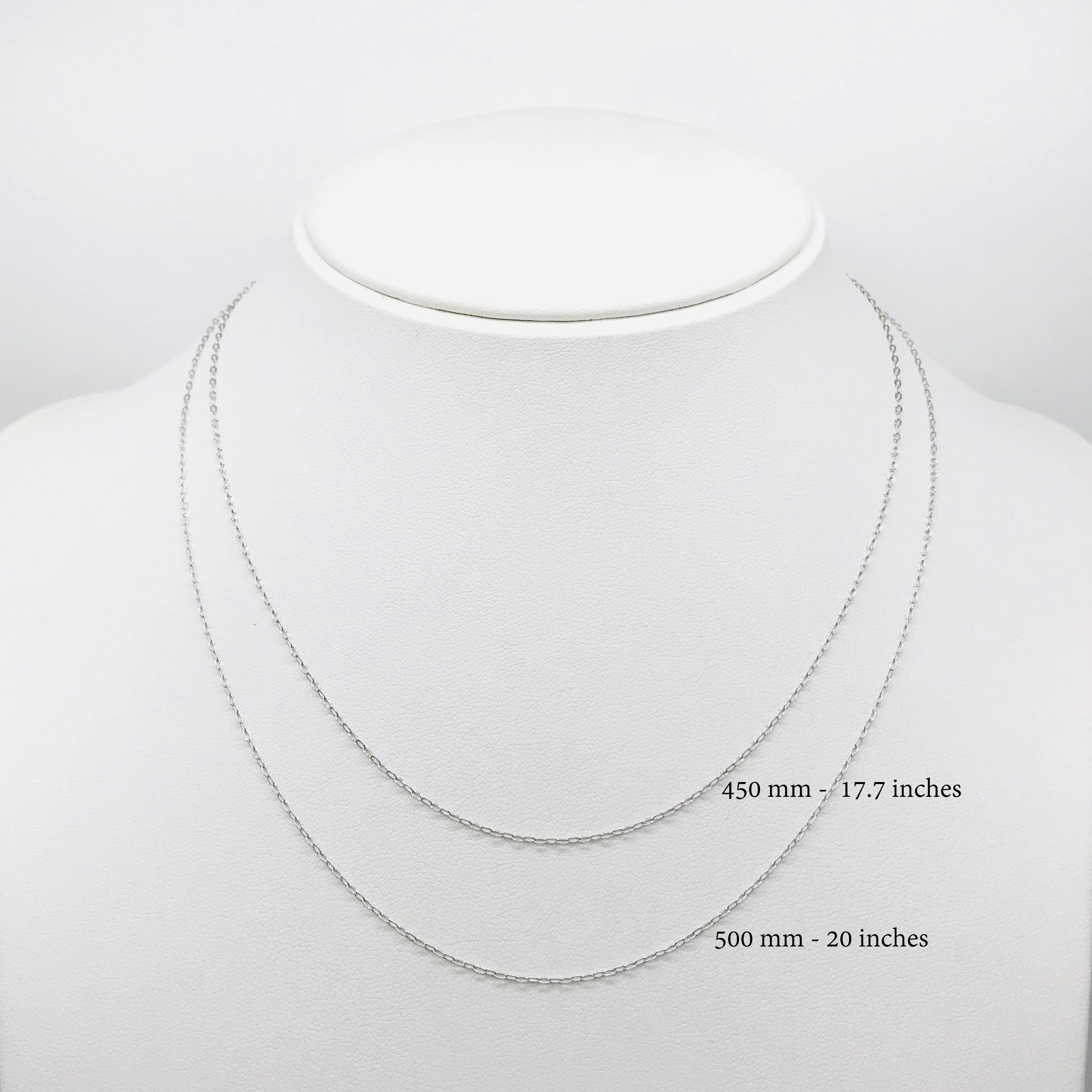 18K GOLD SIMPLE CHAIN - HANDMADE IN ITALY