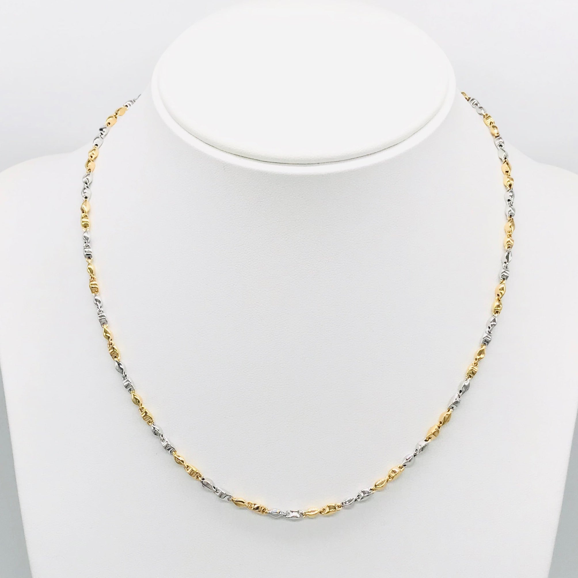 18K GOLD BOTERO CHAIN - HANDMADE IN ITALY