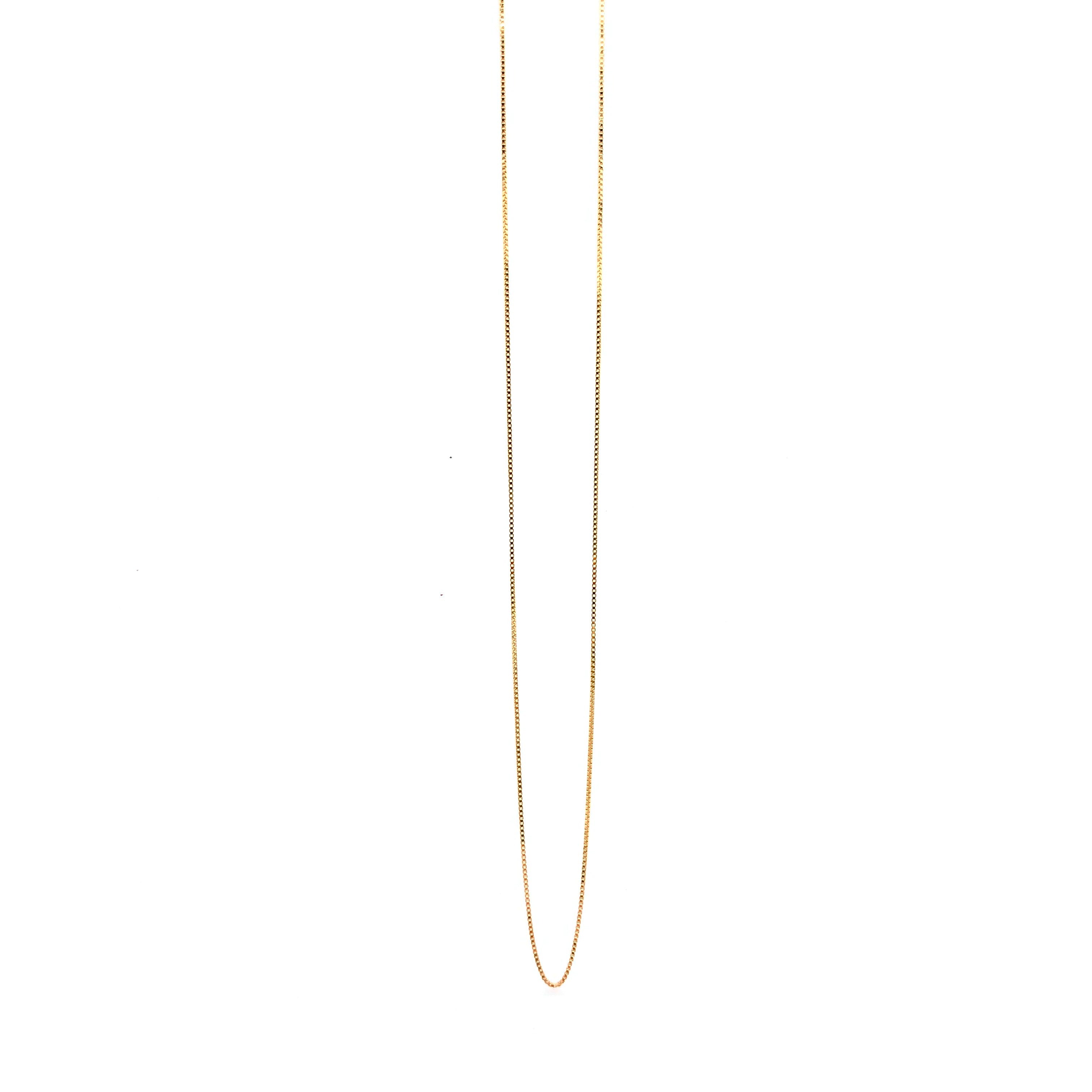 18K GOLD VENEZIANA CHAIN - HANDMADE IN ITALY