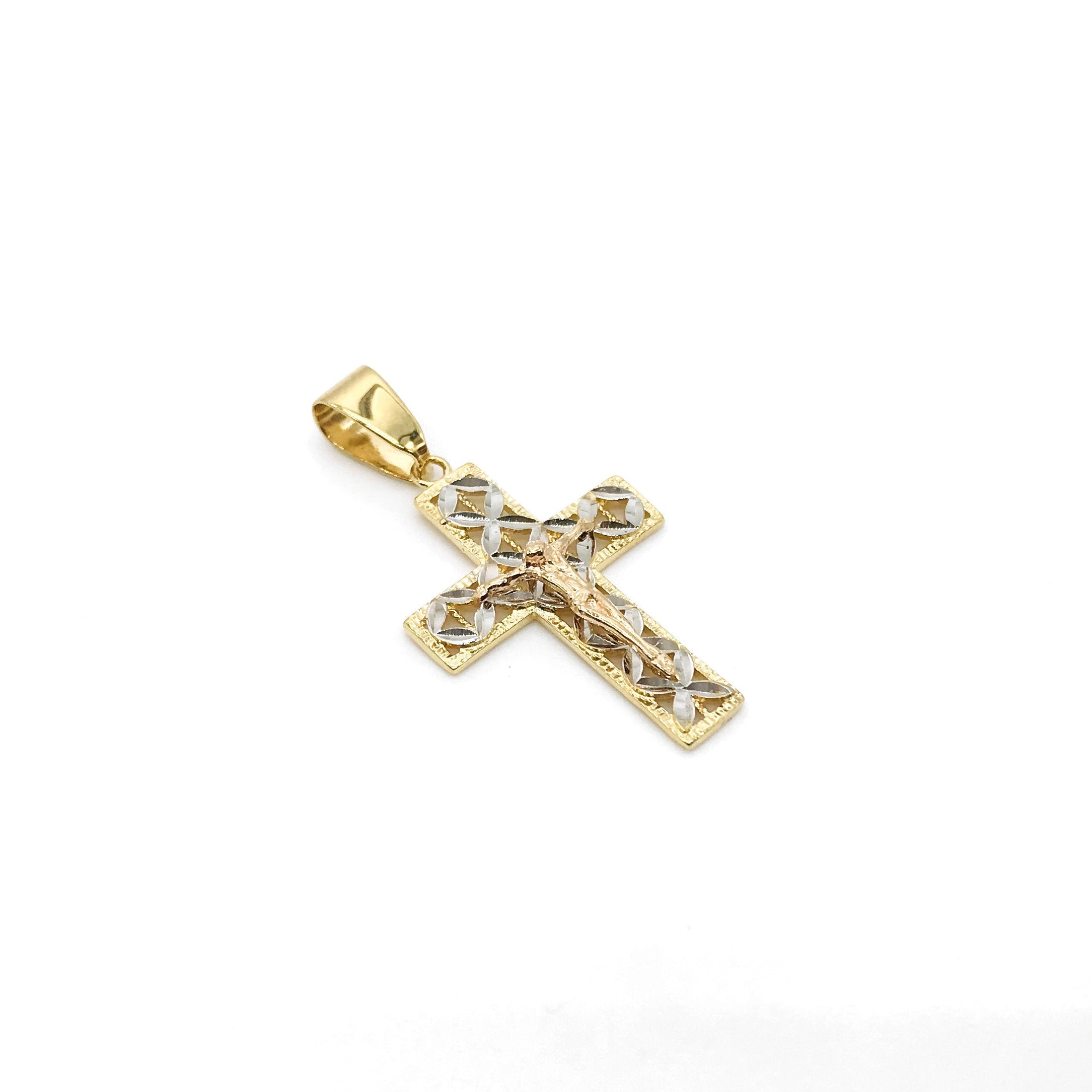 18K GOLD CASSANDRA CROSS - HANDMADE IN ITALY