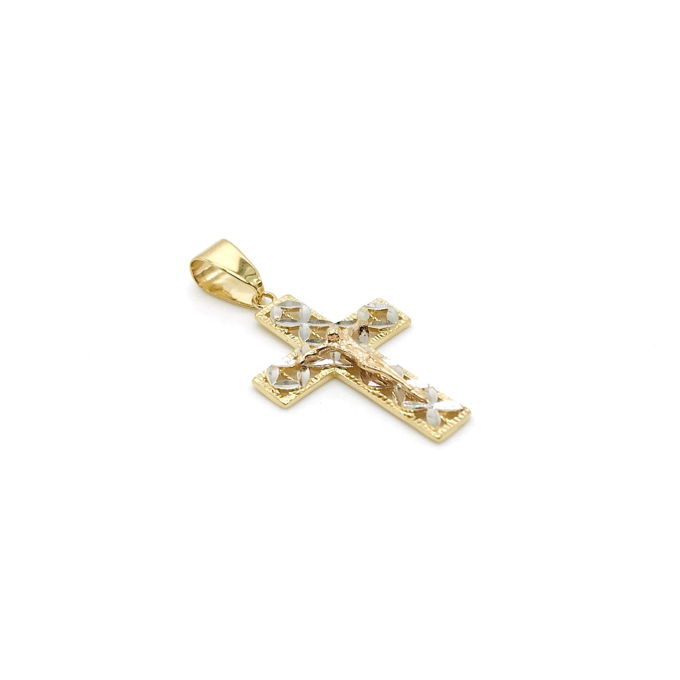 18K GOLD CASSANDRA CROSS - HANDMADE IN ITALY
