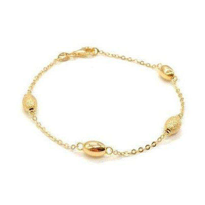 18K GOLD BELLISSIMA SPHERES BRACELET - HANDMADE IN ITALY