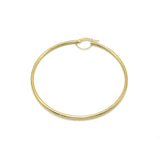 18K GOLD ALFREDA LARGE HOOP EARRINGS - HANDMADE IN ITALY