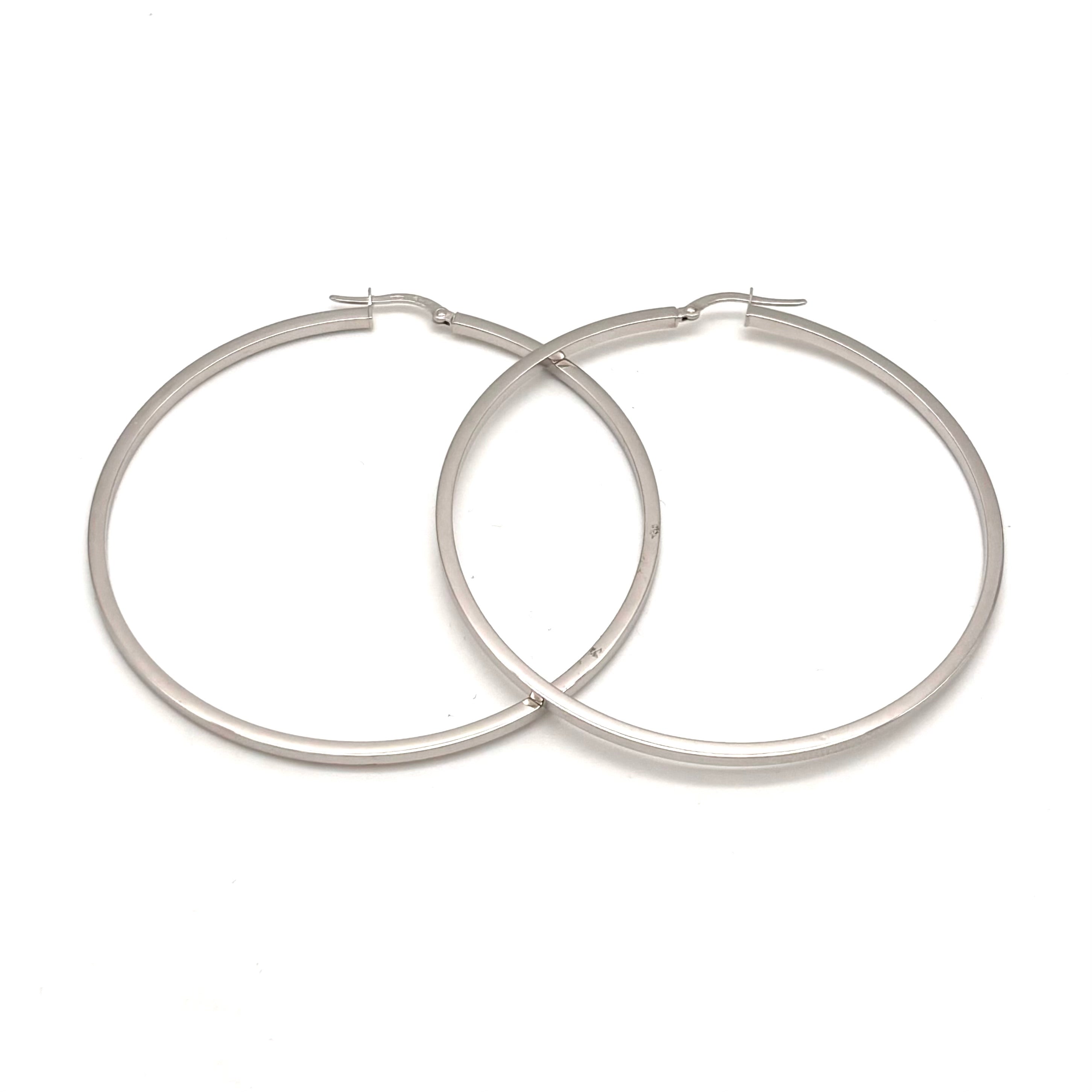 18K GOLD BARBAGIA HOOP EARRINGS - HANDMADE IN ITALY