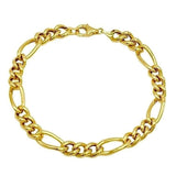 18K GOLD MORENA CHAIN BRACELET - HANDMADE IN ITALY