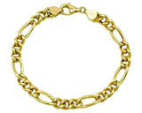 18K GOLD CATERINA CHAIN BRACELET - HANDMADE IN ITALY