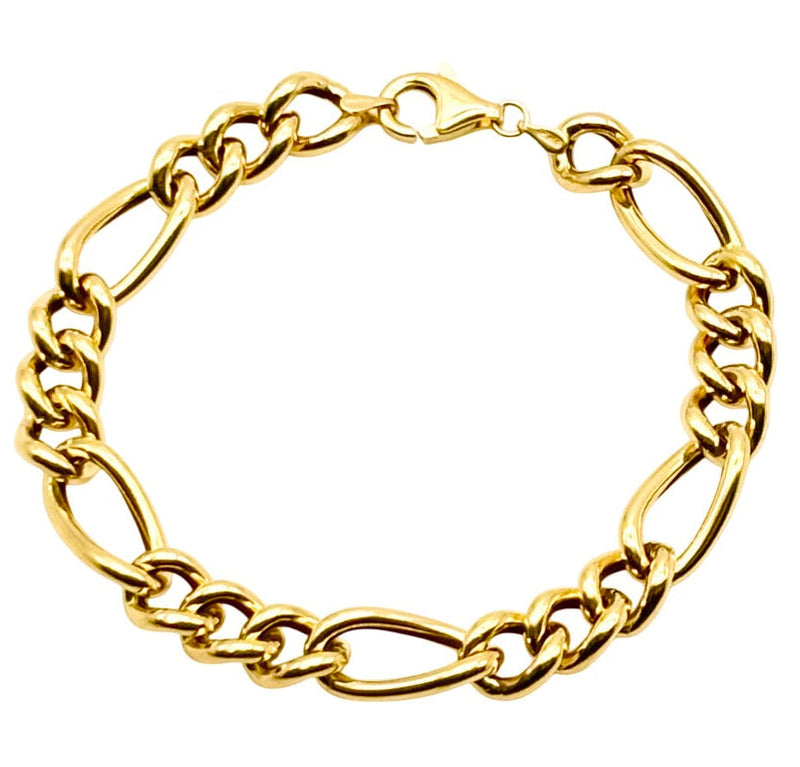 18K GOLD SANDRA CHAIN BRACELET - HANDMADE IN ITALY