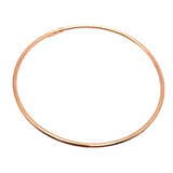 18K GOLD BANGLE BRACELET - HANDMADE IN ITALY