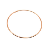 18K GOLD BANGLE BRACELET - HANDMADE IN ITALY