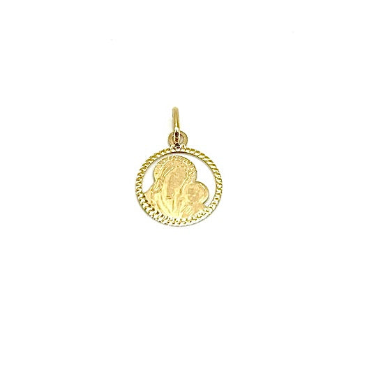 18K GOLD RELIGIOUS PENDANT - HANDMADE IN ITALY
