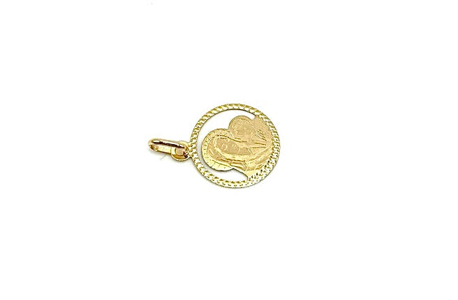 18K GOLD RELIGIOUS PENDANT - HANDMADE IN ITALY