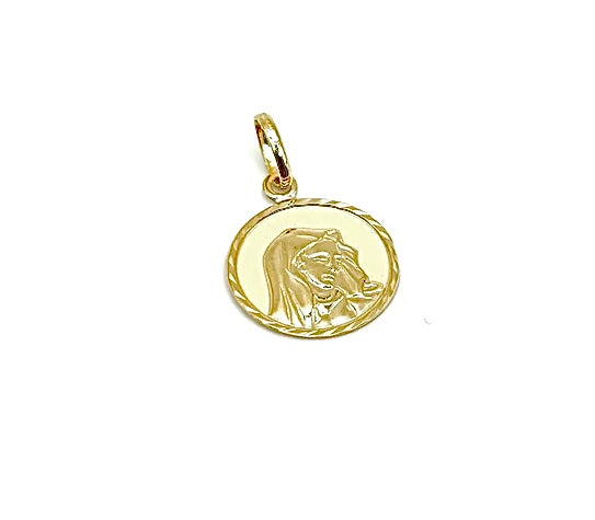 18K GOLD RELIGIOUS PENDANT - HANDMADE IN ITALY