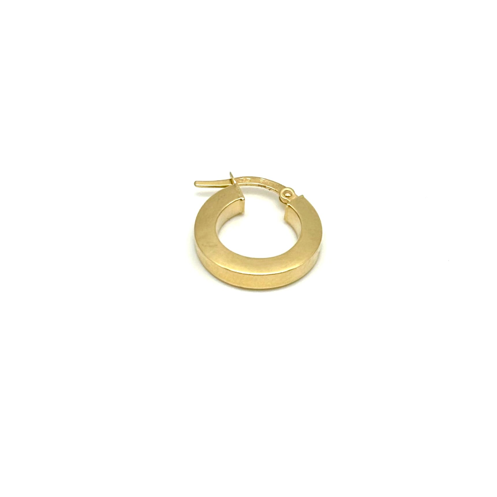 18K GOLD AMICHE HOOP EARRINGS - HANDMADE IN ITALY