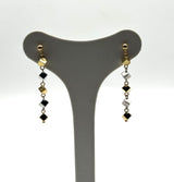 18K GOLD CARNIVAL2 DROP EARRINGS - HANDMADE IN ITALY